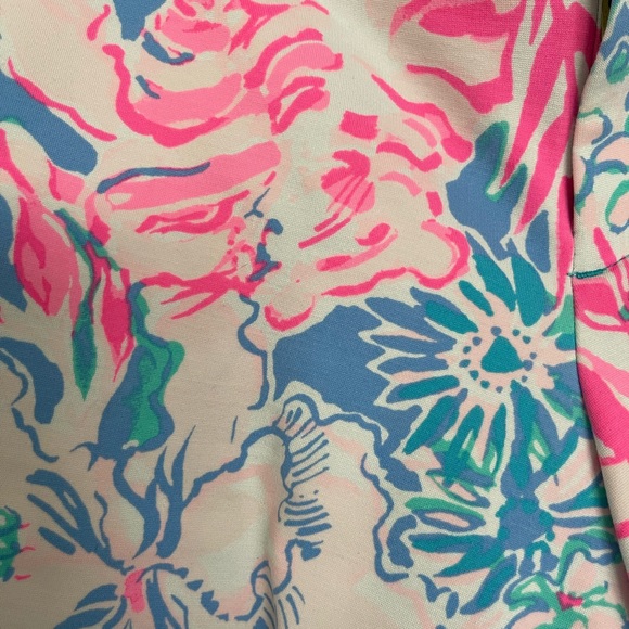 Lilly Pulitzer Callahan Stretch Short Sz 4 - Picture 2 of 3